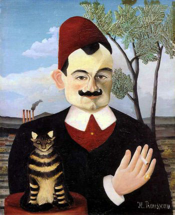 Henri Rousseau Portrait of Monsieur X (Pierre Loti)